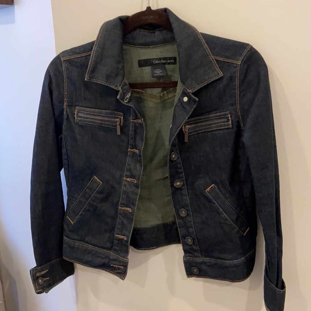 Calvin Klein Jean jacket dark wash
